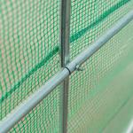 Estufa de Cultivo para Terraço ou Jardim – Cor Verde – Tubo Aço e PE 140g/㎡ - 450x200x200 cm