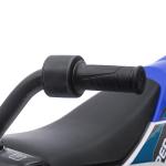 Mota Elétrica para Crianças acima de 3 Anos 12V Mota de Brinquedo Infantil com 2 Rodas de Equilíbrio Velocidade Máx. 8km/h Arranque Suave 106,5x51,5x68cm Azul