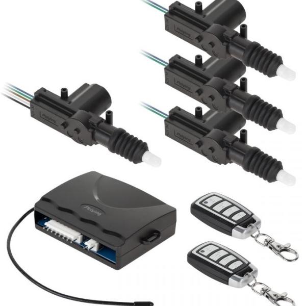 Sistema de Fecho Central de Portas (4 Motores) c/ Comandos - Peiying