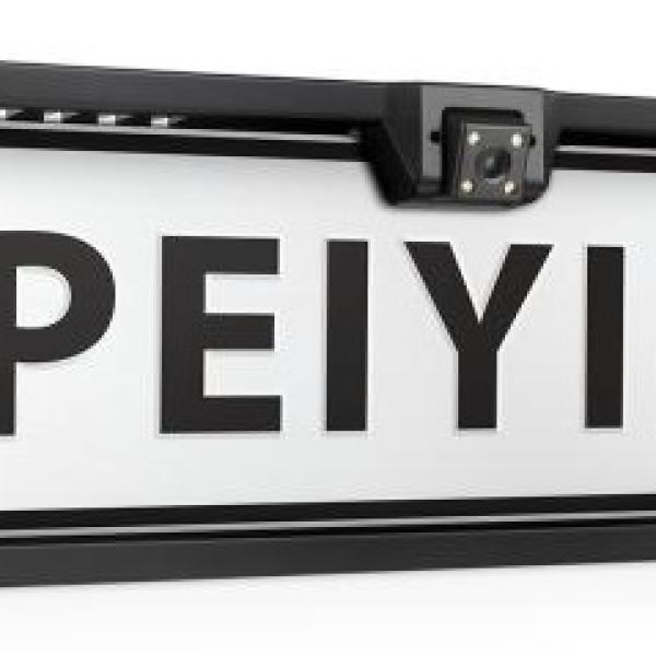 Placa Traseira de Matricula c/ Camara Marcha - a - Trás - PEIYING PY0105N