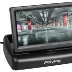 Monitor Auto TFT 4,3 12V Rebatível - Peiying