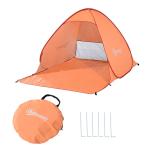 Tenda pop - up instantânea e portátil com janelas Tipo de refúgio para piquenique, praia e acampamento com proteção UV
