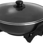 Grelhador Wok Elétrico 4,5L 1500W (Preto) - TRISTAR