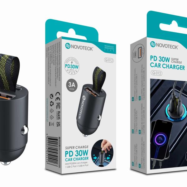Carregador de Carro PD 30W Q - 012