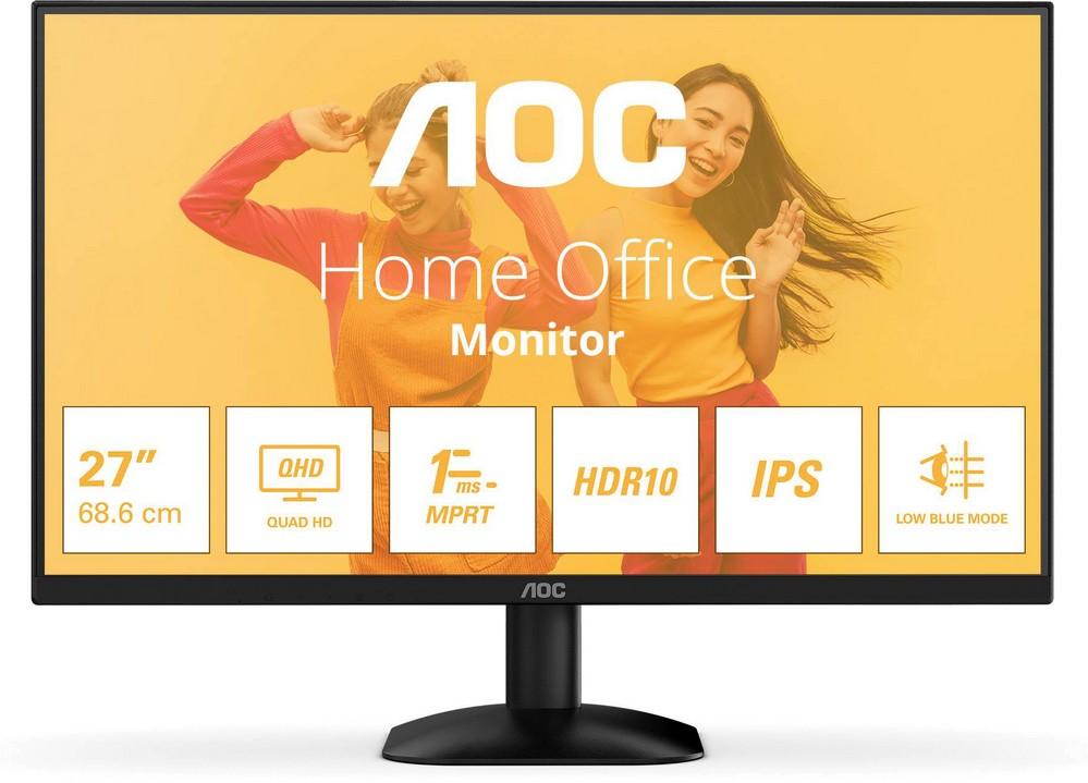 Monitor Q27B35E IPS 27 QHD 16:9 75Hz VESA Adaptive Sync - AOC