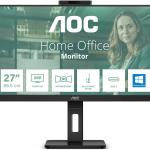 Monitor Professional AOC Q27P3QW 27" QHD Webcam Multimídia Regulável em altura