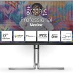 Monitor Graphic Pro Q27U3CV IPS QHD 27 16:9 75Hz VESA Adaptive Sync - AOC