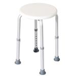 Banco de Duche Banco de Segurança para Duche com Altura Ajustável 32,2x41x35,5 - 54cm Branco