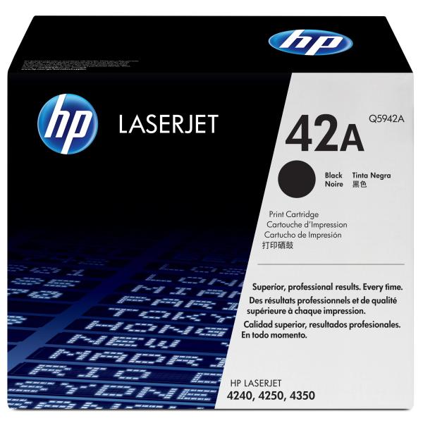 HP 42A Black LaserJet 10000páginas Preto