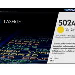 HP 502A Laser cartridge 4000páginas Amarelo