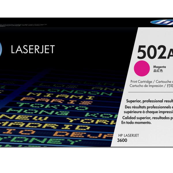 HP 502A Laser cartridge 4000páginas Magenta