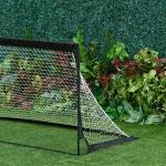 Balizas de Futebol Dobráveis para Crianças e Adultos com Saco de Transporte para Exterior Treino 183x90x90 cm Preto