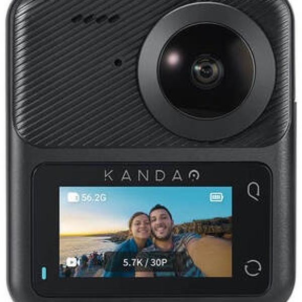 Câmara de Ação QooCam 3 360° (Preto) - KANDAO