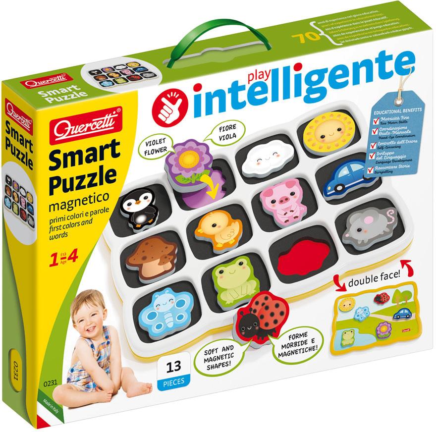 Smart Puzzle Magnético Colorido - QUERCETTI