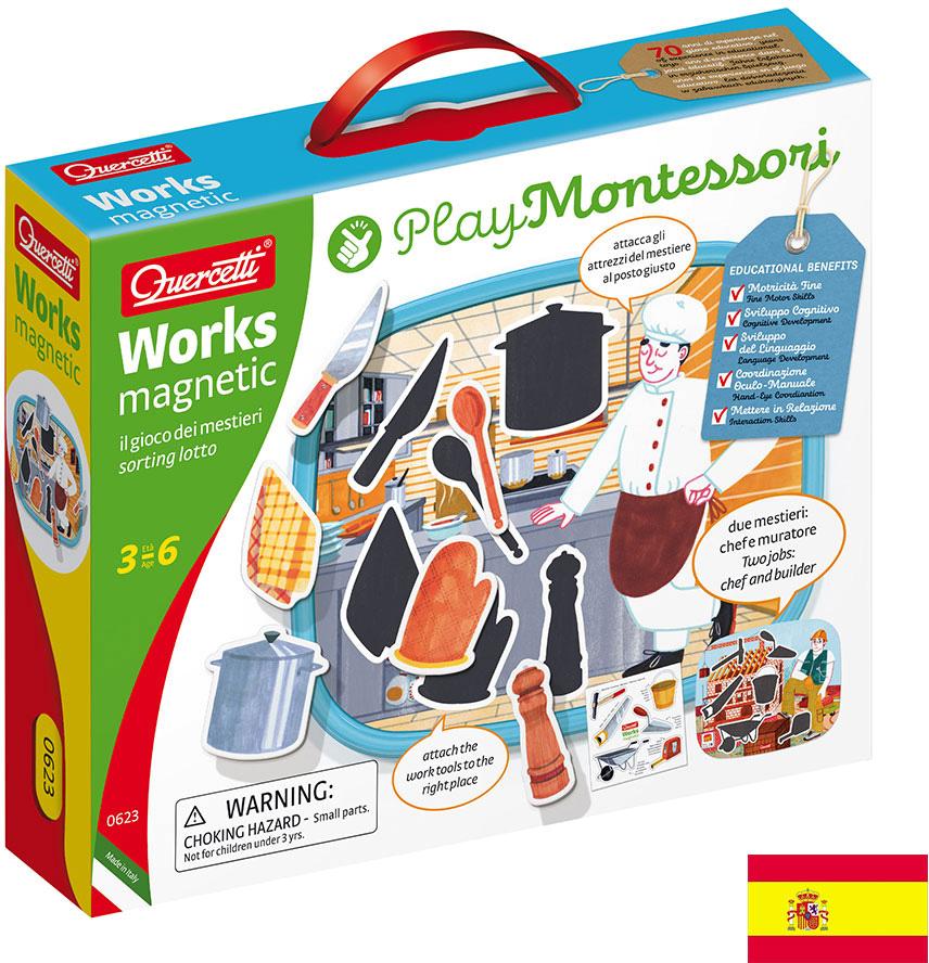 Play Montessori Works Magnetic - QUERCETTI