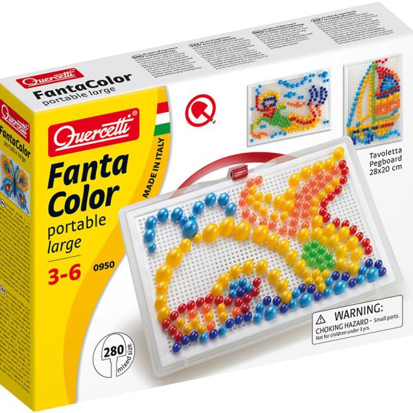 Jogo Arte Visual Pixel 280 Pinos 6 Cores - QUERCETTI