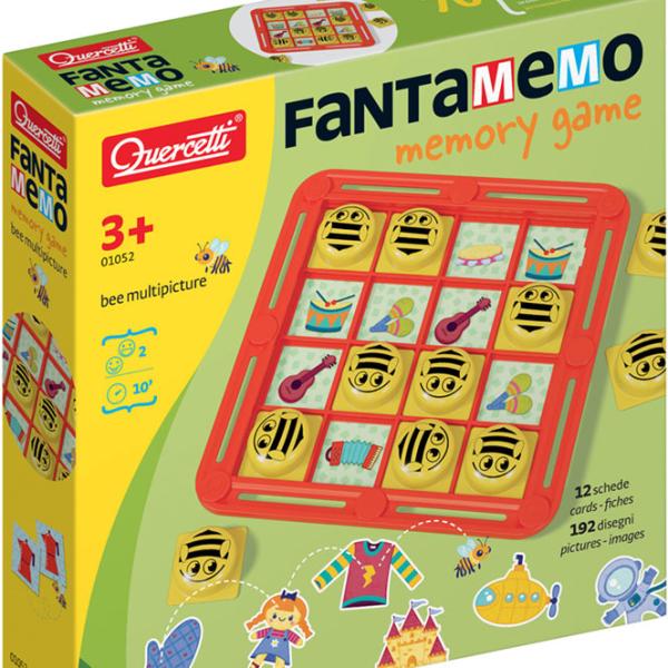 Fantamemo Abelhinha 12 Cartões - QUERCETTI