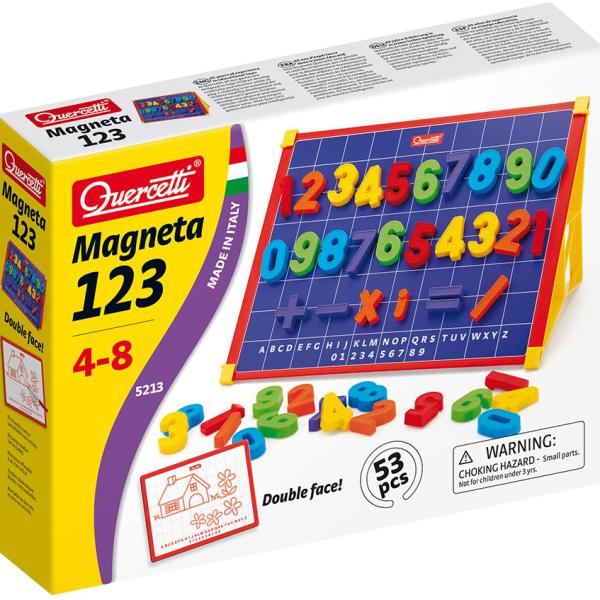 Jogo Magneta 123 53 pcs - QUERCETTI