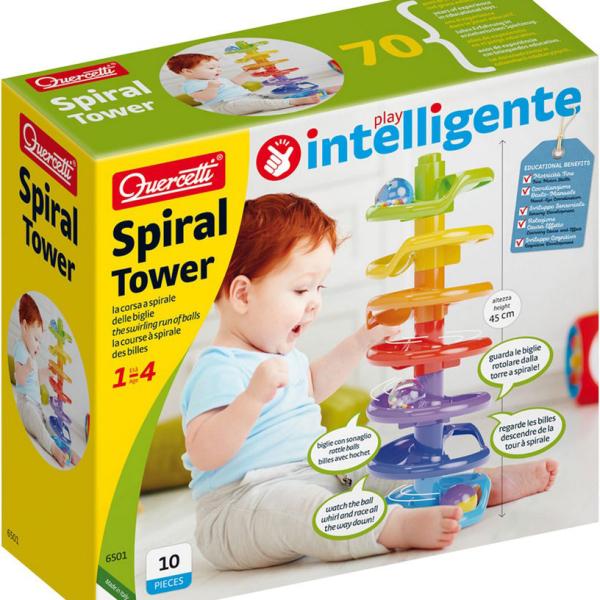 A minha primeira Torre Espiral 10 pcs - QUERCETTI
