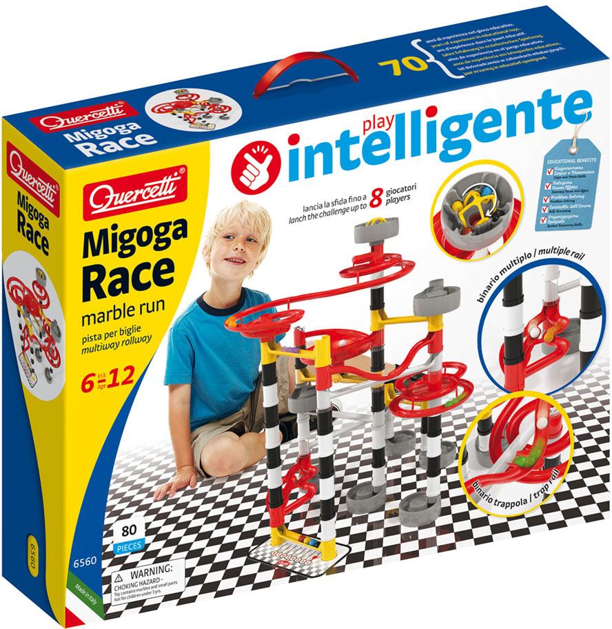 Jogo Labirinto Migoga Race 80 pcs - QUERCETTI
