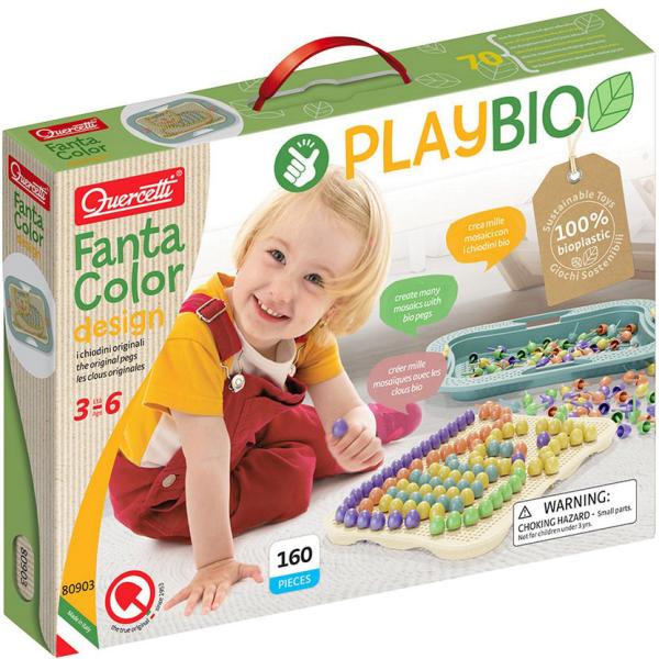 PLAYBIO Jogo FantaColor 160 pcs - QUERCETTI