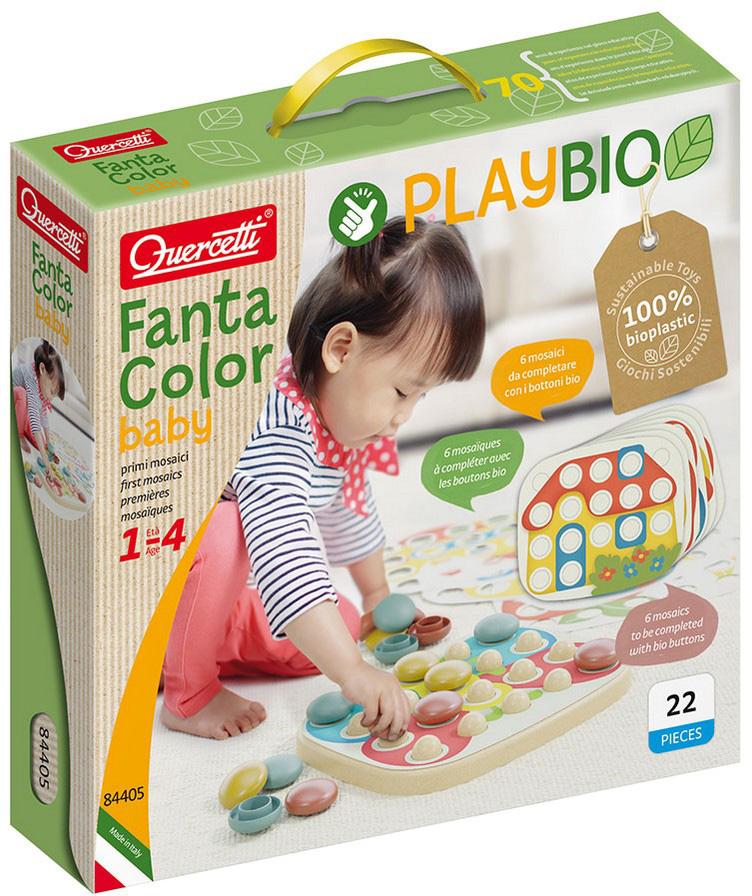 PLAYBIO Jogo FantaColor Bebé 28 pcs - QUERCETTI