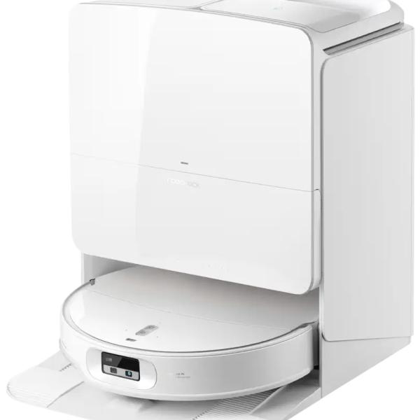 Aspirador Robot Qrevo Edge 2 Pro 25000Pa 6400mAh + Estação de Esvaziamento (Branco) - ROBOROCK