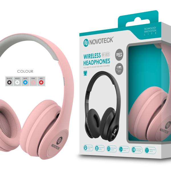 Auscultador Bluetooth Cor Da Rosa BT - 003