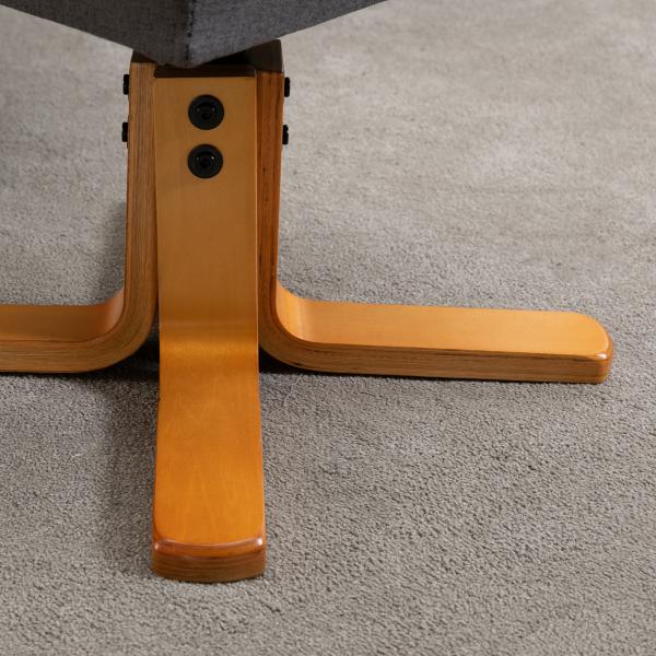 Poltrona Relax Reclinável com Apoio de Pés, 10 Pontos de Massagem, Giratória, Comando à Distância, Bolso Lateral, Cinzento