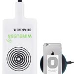 Adaptador Indução Comp. iPhone 5/5S/5C/SE/6/7 p/ Carregador Indução sem Fios