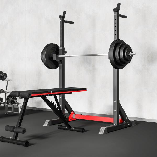 Barra de Pesos 70 kg Ajustáveis com 8 Discos de 1,5kg 5kg 10kg 15kg e 1 Barra para Treino de Força 170x40,5x40,5 cm Preto