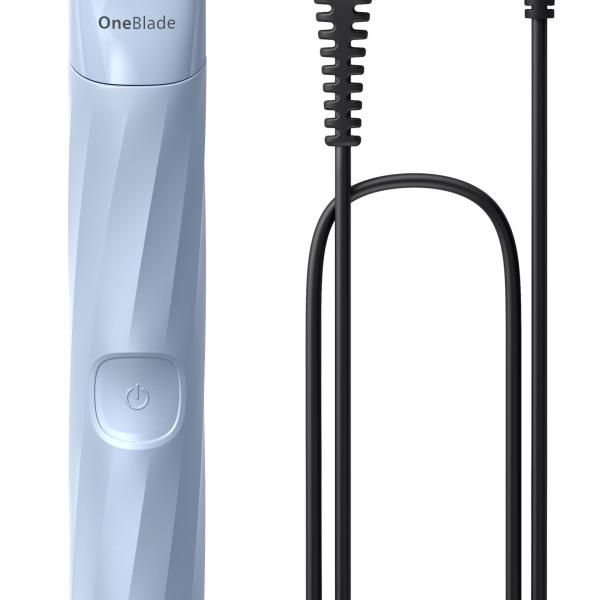 Aparador de Barba OneBlade OneBlade 1st Shave QP1324/20 (Azul Celeste) - PHILIPS