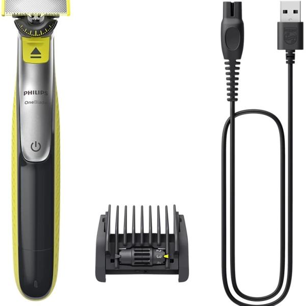 Máquina de Barbear OneBlade 360 QP2734/23 (Verde/Cinzento) - PHILIPS