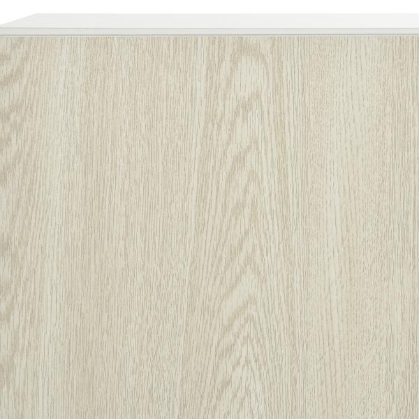 Móvel de TV para Sala de Estar Móvel para Televisores 150x31,5x40cm e Prateleira de Parede 95,5x16x60cm Madeira e Branco