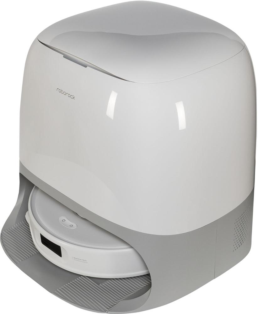 Aspirador Robot Qrevo Curv 5A1 + Estação Base (Branco) - ROBOROCK
