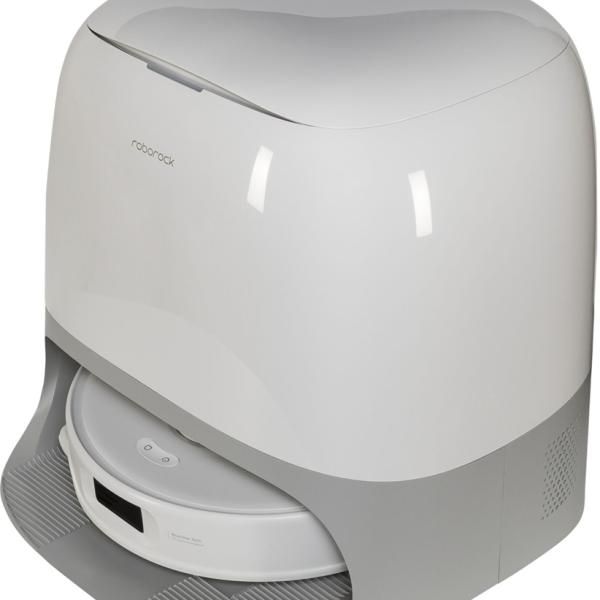 Aspirador Robot Qrevo Curv 5A1 + Estação Base (Branco) - ROBOROCK