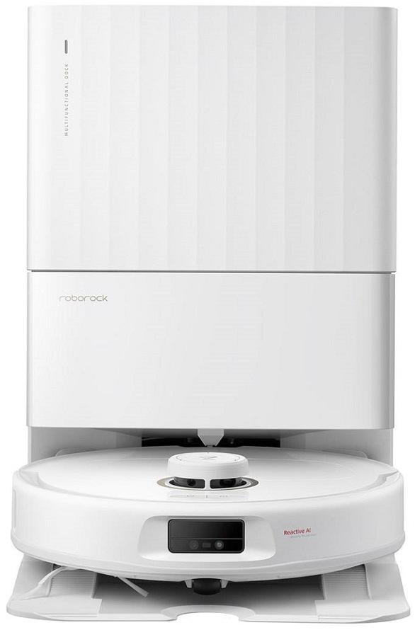 Aspirador Robot Qrevo MaxV 7000Pa 5200mAh + Estação de Esvaziamento Automático (Branco) - ROBOROCK