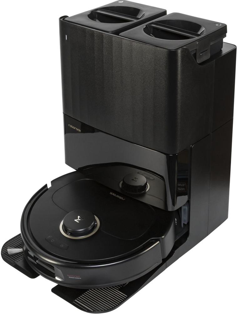 Aspirador Robot Qrevo 5AE + Estação de Esvaziamento Automático (Preto) - ROBOROCK