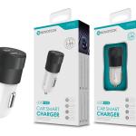 Carregador Automóvel Isqueiro Negro com Duas Portas USB 2.4A Q-001