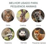 Armadilha com 2 portas para animais vivos Gaiola de captura de metal com alça 100x25x28 cm Verde escuro