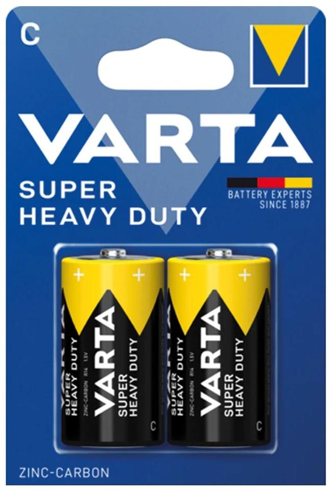 Blister 2 Pilhas C / R14 1,5V - VARTA
