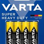 Blister 4 Pilhas AA / R6 1,5V - VARTA SUPER HEAVY DUTY 2006