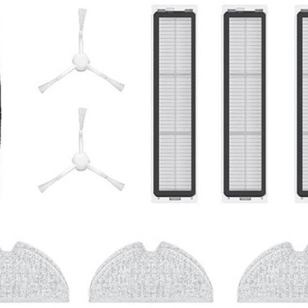 Conjunto de Acessórios p/ Aspirador Robot D9Pro / D9Max / L10Pro - DREAME