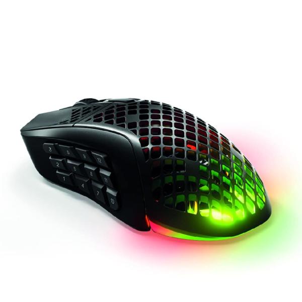 Rato Gaming Steelseries Aerox 9 Wireless 18000DPI Preto — Recondicionado