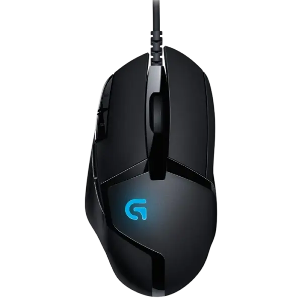 Rato Ótico G402 4000DPI Ambidestro (Preto/Azul) - LOGITECH
