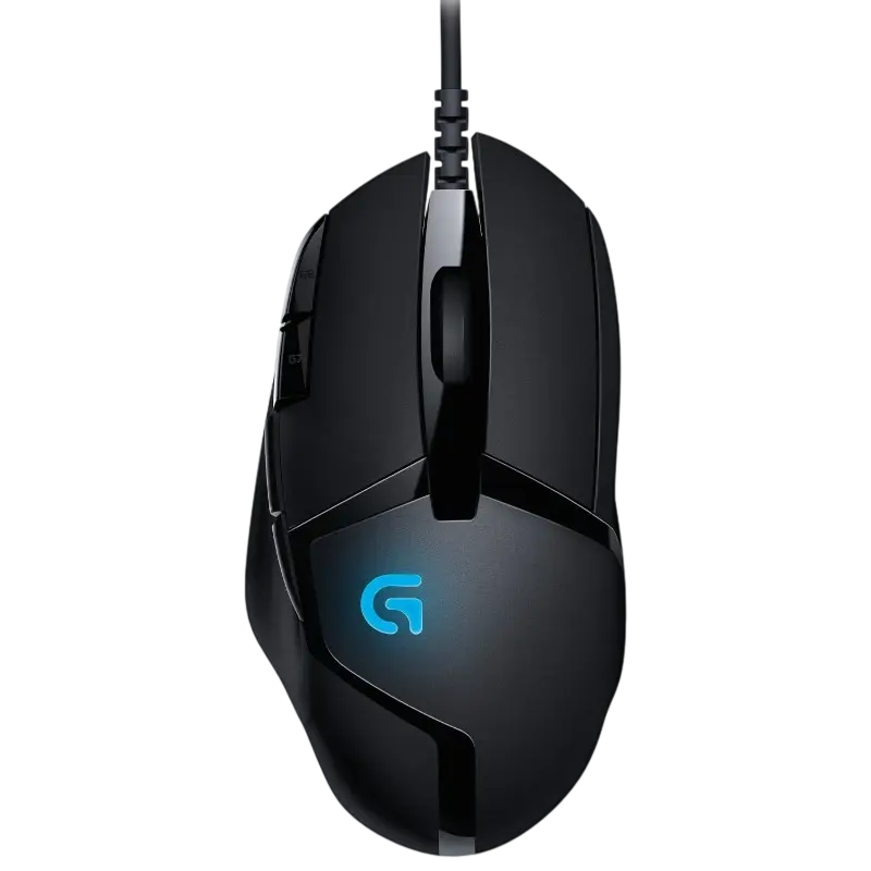 Rato Ótico G402 4000DPI Ambidestro (Preto/Azul) - LOGITECH