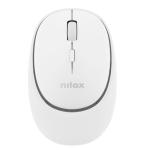 Rato Nilox Dual - Wireless Recarregável Branco