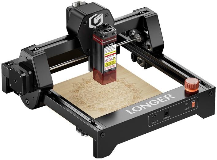 Máquina de Gravação a Laser RAY5 mini 2.5W - LONGER