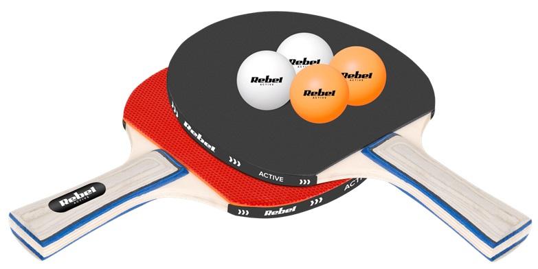 Conjunto de Ping - Pong 6 Peças - REBEL ACTIVE