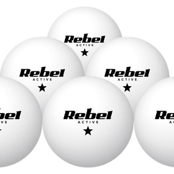 Bola de Ping - Pong (6 Peças) - REBEL ACTIVE